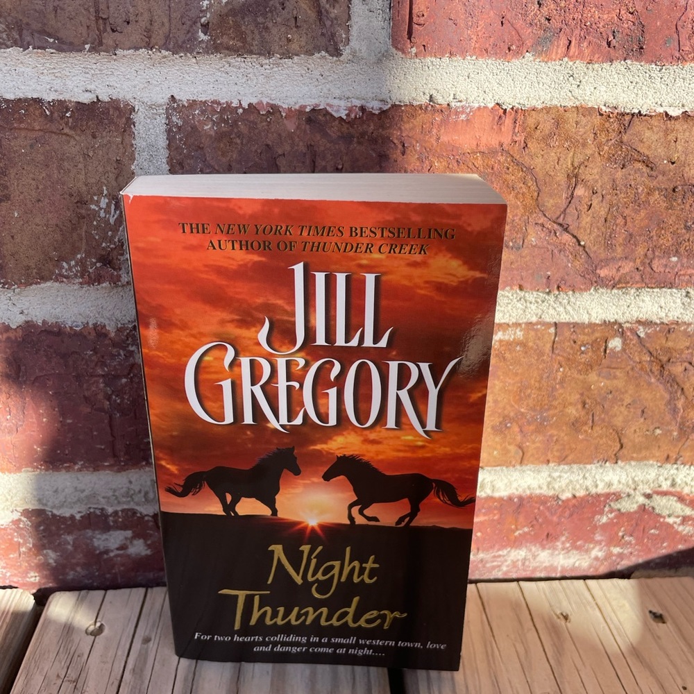 Jill Gregory Night Thunder Paperback Book